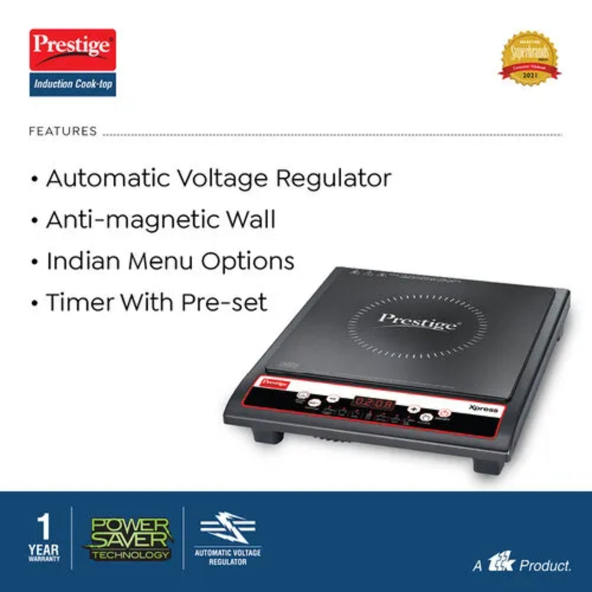 Prestige Induction Express 1200 Watts - Black_3