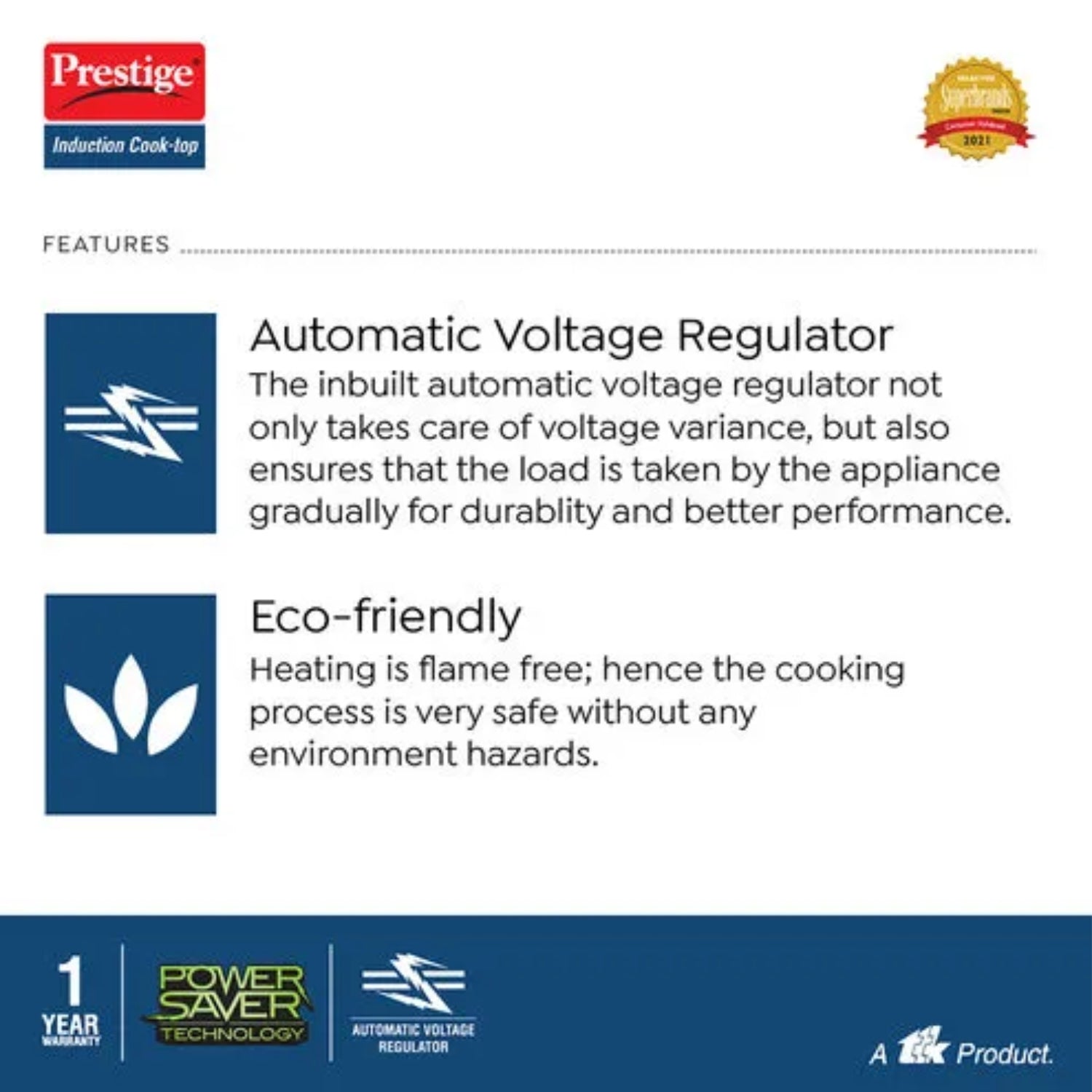 Prestige Induction Express 1200 Watts - Black_5