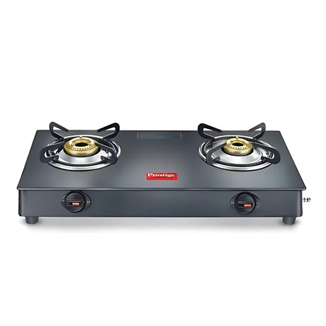 Prestige Magic Plus 2-Burner Gas Stove Sleek Design High Efficiency – Black_1