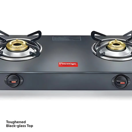 Prestige Magic Plus 2-Burner Gas Stove Sleek Design High Efficiency – Black_2
