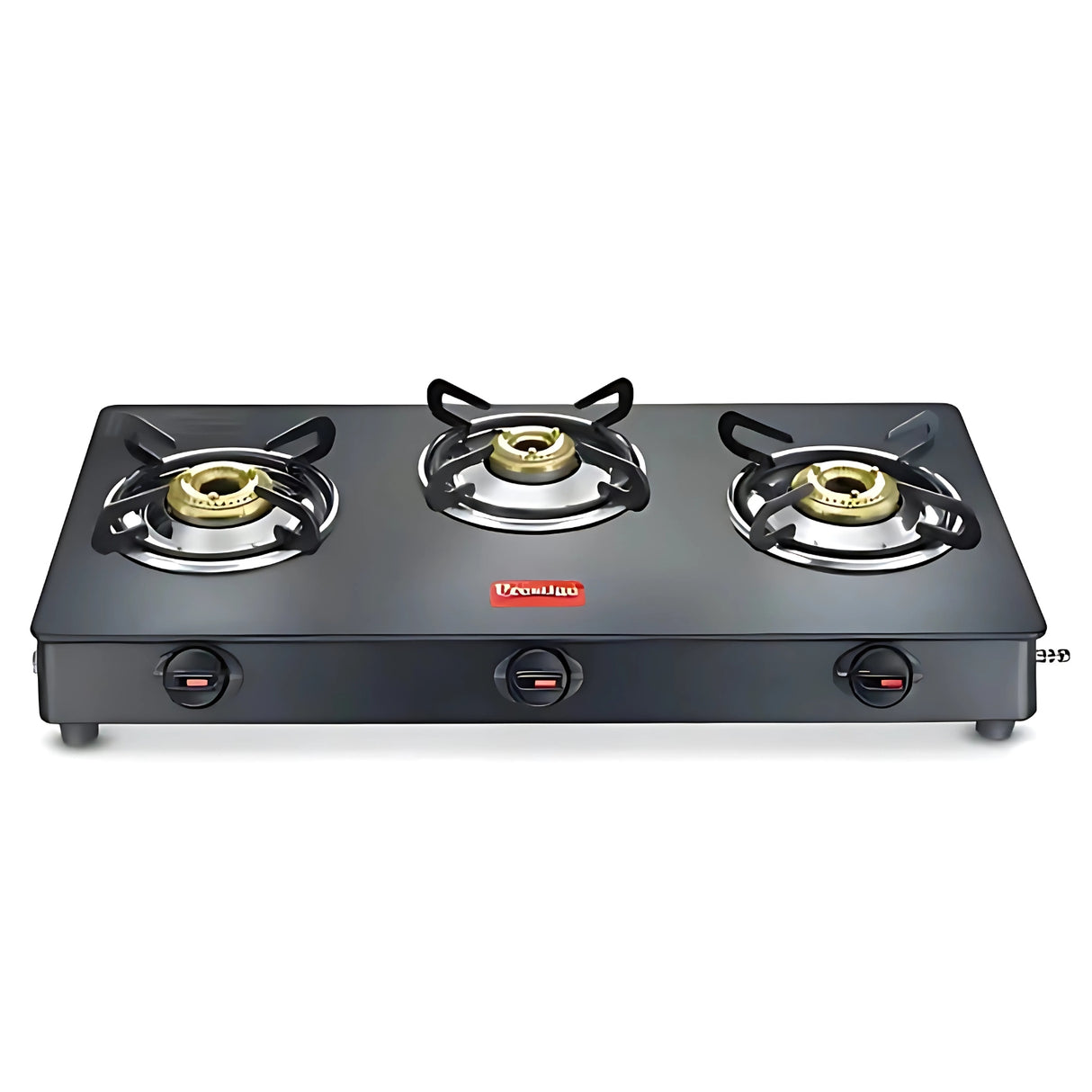 Prestige Magic Plus Glass Top 3 Burner Gas Stove – Black_1