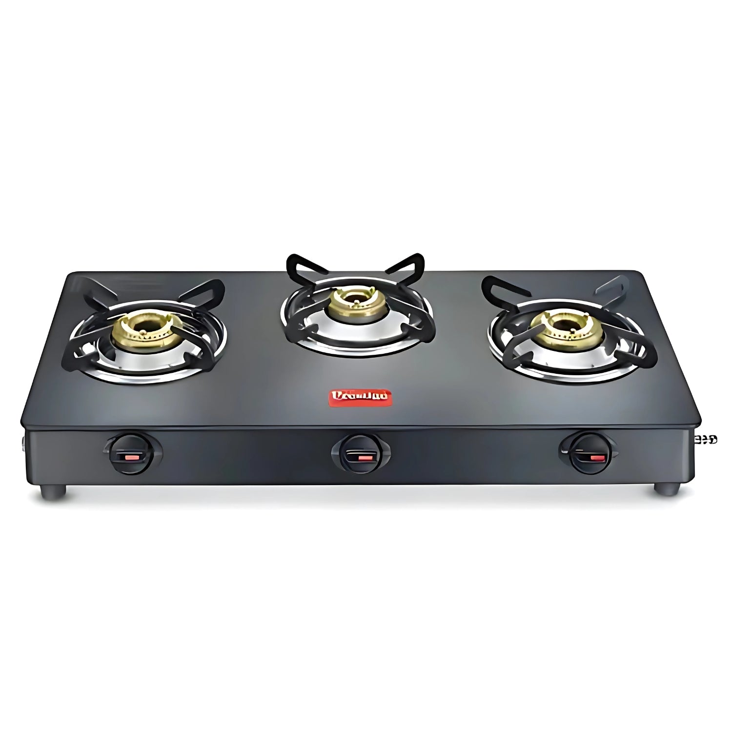 Prestige Magic Plus Glass Top 3 Burner Gas Stove – Black_1