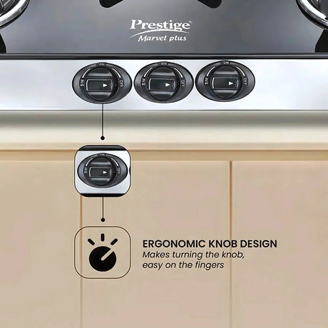 Prestige Marvel Plus GTM 03L 3-Burner Gas Stove – Black_2