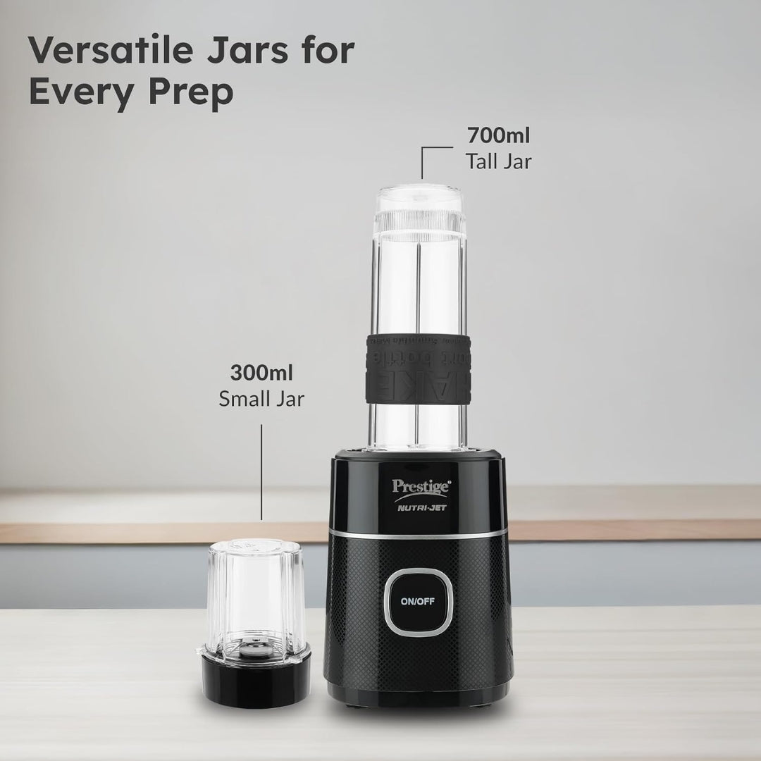 Prestige Nutri Jet Blender with 2 Jar 700 ml - Black_Feature_2