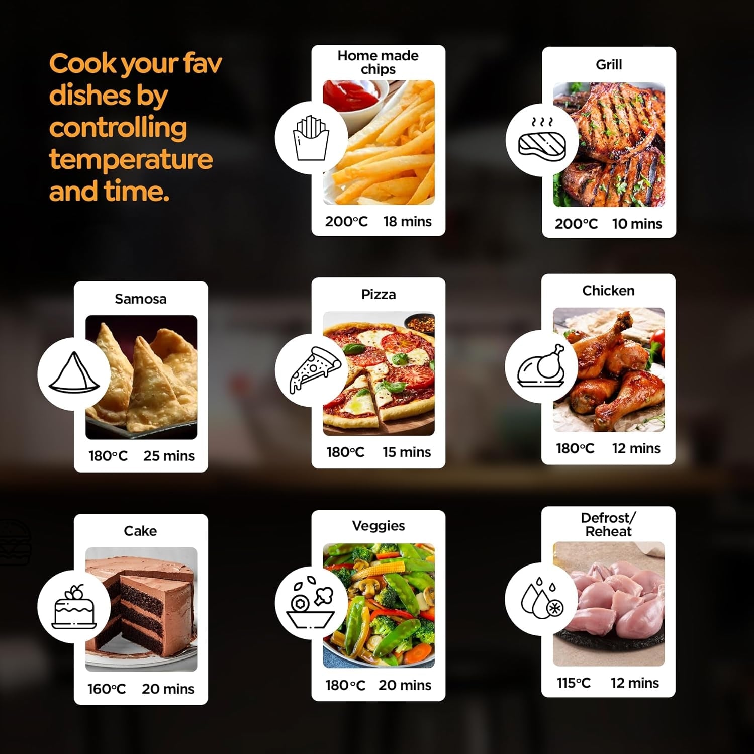 Prestige Nutrifry Digital Air Fryer 4.5 L - Black_6