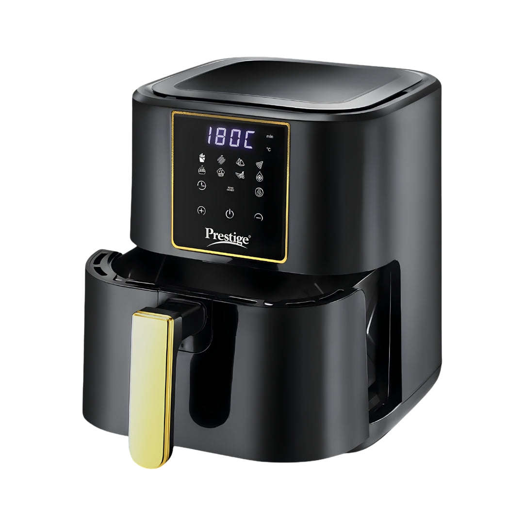 Prestige Nutrifry Digital Air Fryer 4.5 L - Black_Front View