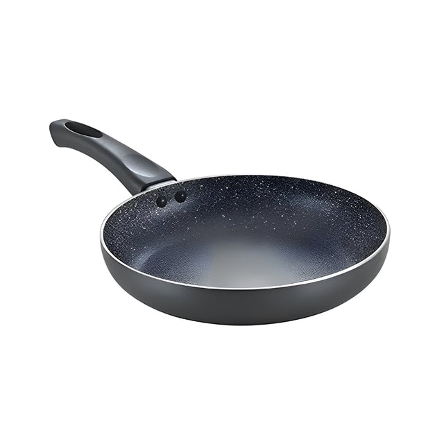 Prestige Omega Deluxe Granite Non Stick Fry Pan 20 cm \ 1.1 L - Black_Front View