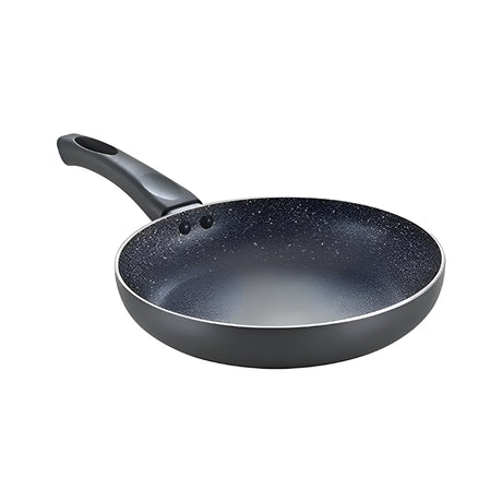 Prestige Omega Deluxe Granite Non Stick Fry Pan 24 cm \ 1.7 L - Black_Front View