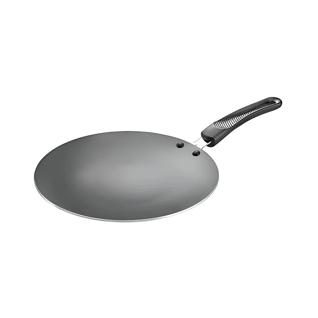 Prestige Omega Non Stick Concave Tawa 28 cm - Black_Front View