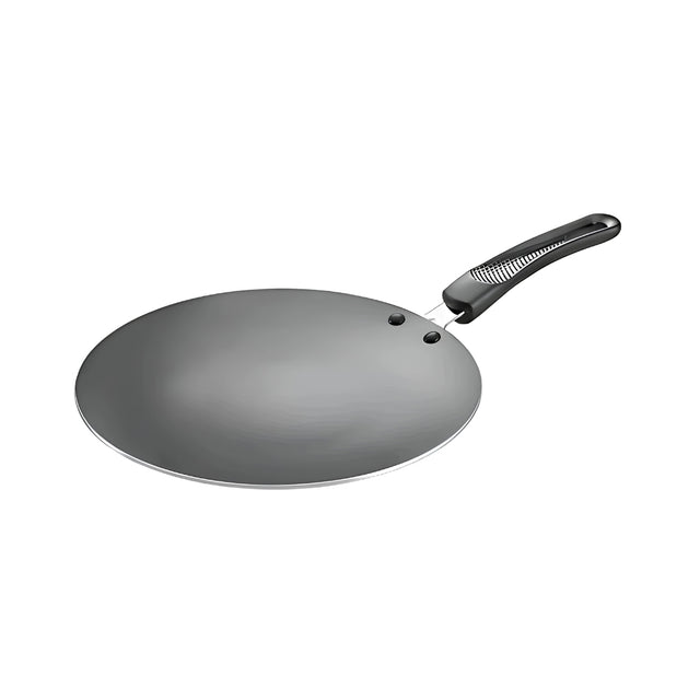 Prestige Omega Non Stick Concave Tawa 28 cm - Black_Front View