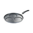 Prestige Omega Select Plus 3-Layer Dosa Tawa 3 Cavity - Black_Front View