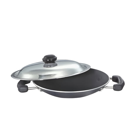 Prestige Omega Select Plus NS Appachatty with SS Lid 20 cm - Black_1