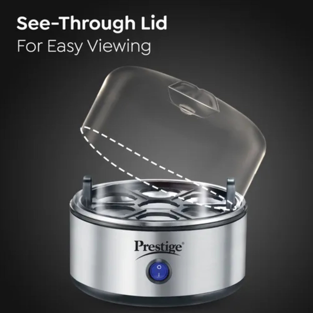 Prestige PEB 01 Egg Boiler with 7 Egg - Silver_6