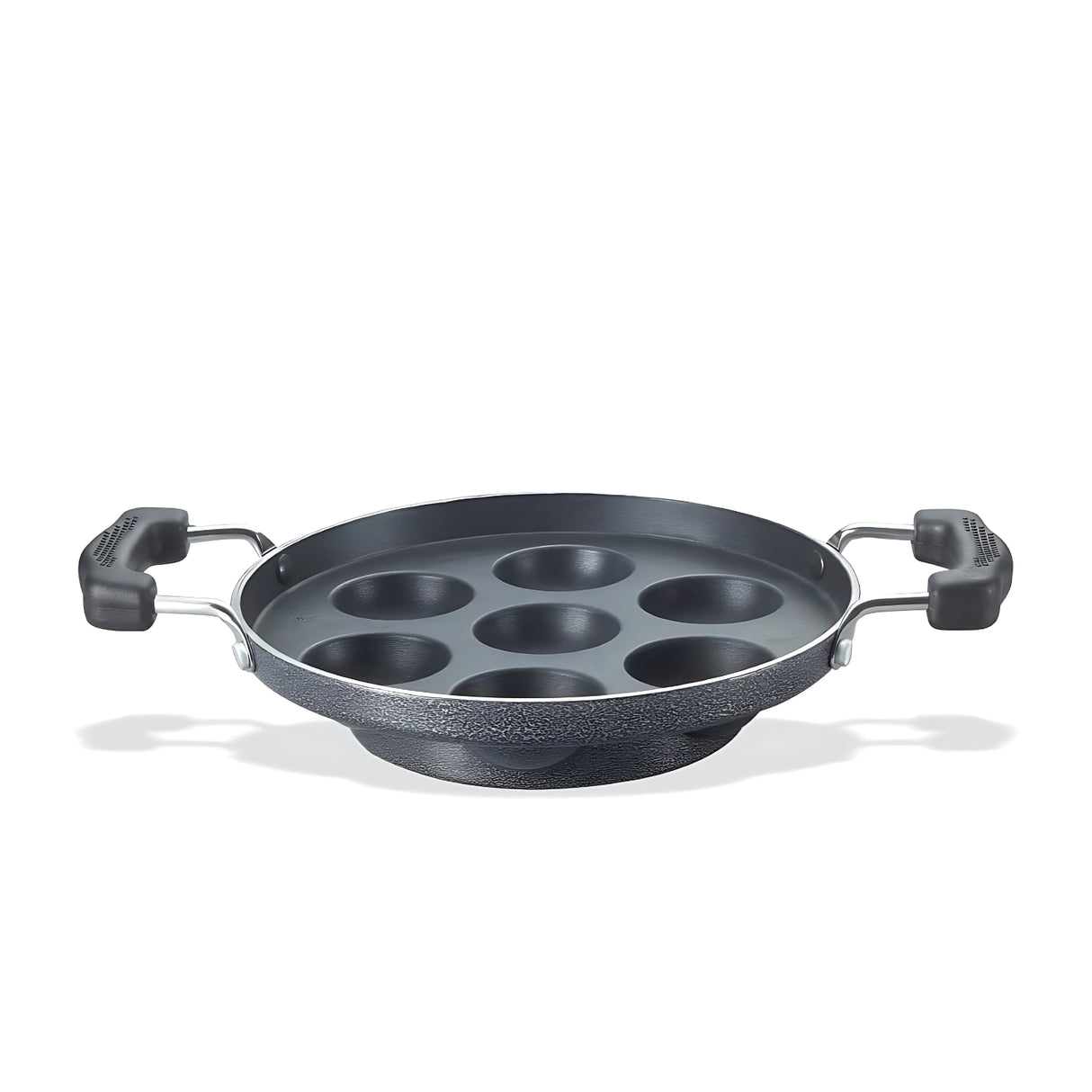 Prestige Paniyaram Pan Omega Select Plus 200 mm \ 7 Cavity - Black_1