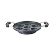 Prestige Paniyaram Pan Omega Select Plus 200 mm \ 7 Cavity - Black_Front View