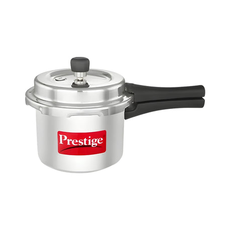Prestige Popular Plus Svachh Virgin Aluminium Pressure Cooker 3 L_Front View