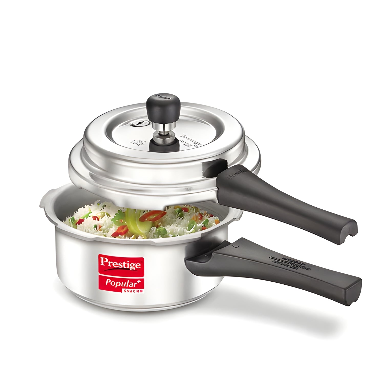 Prestige Popular Plus Svachh Virgin Aluminium Spillage Control Pressure Cooker 2 L_3