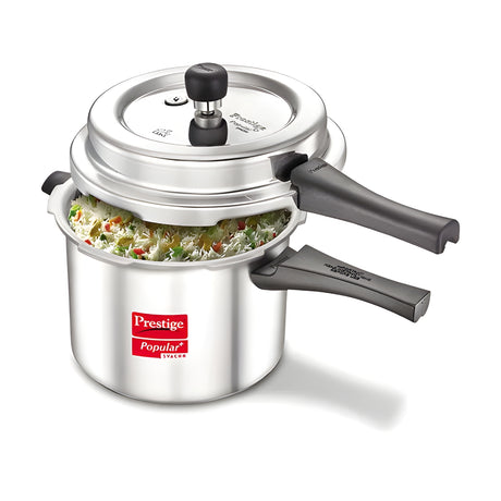 Prestige Popular Plus Svachh Virgin Aluminium Spillage Control Pressure Cooker 5 L_2