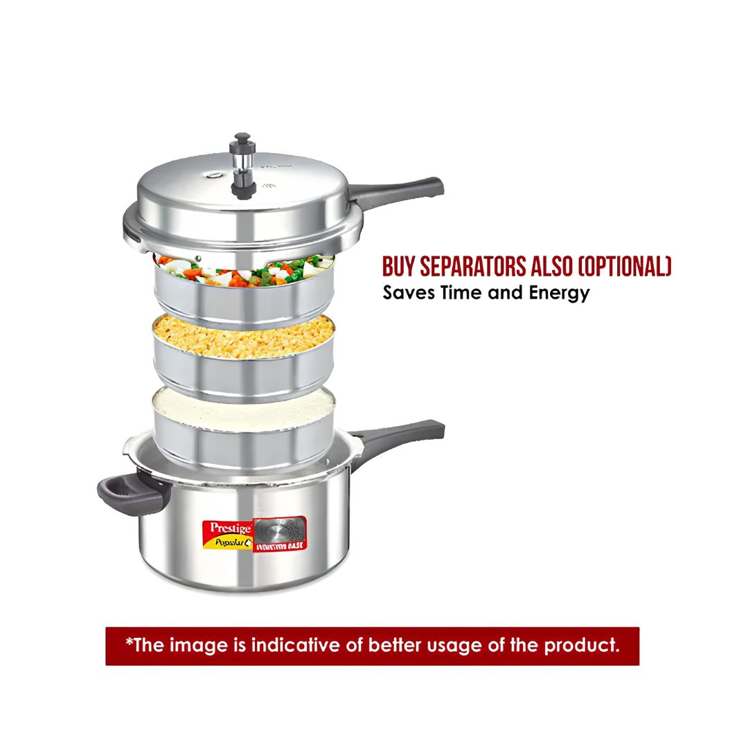 Prestige Popular Plus Virgin Aluminium Spillage Control Pressure Cooker 7.5 L_Features
