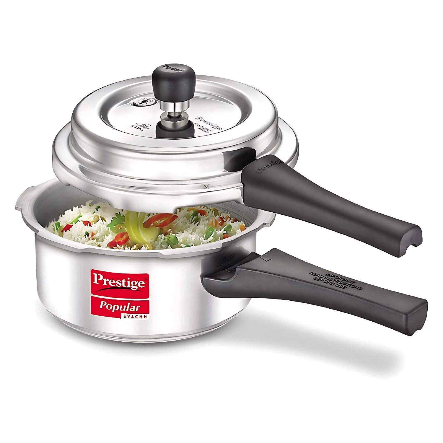 Prestige Popular Svachh Aluminium Pressure Cooker 2 L_8
