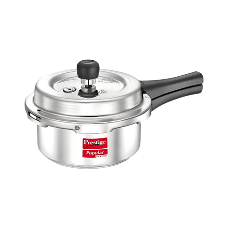 Prestige Popular Svachh Aluminium Pressure Cooker 2 L_Front View