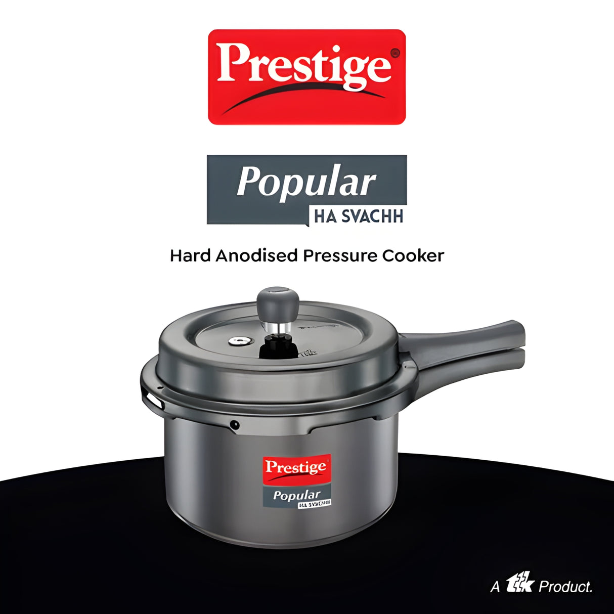 Prestige Popular Svachh Hard Anodised Pressure Cooker 3 L - Black_7