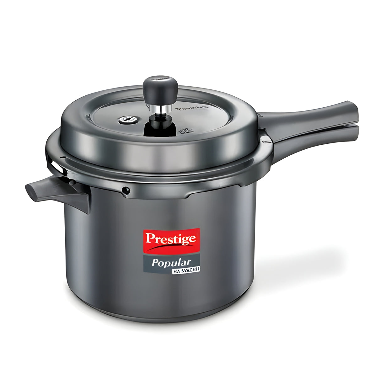 Prestige Popular Svachh Hard Anodised Pressure Cooker 5 L - Black_1
