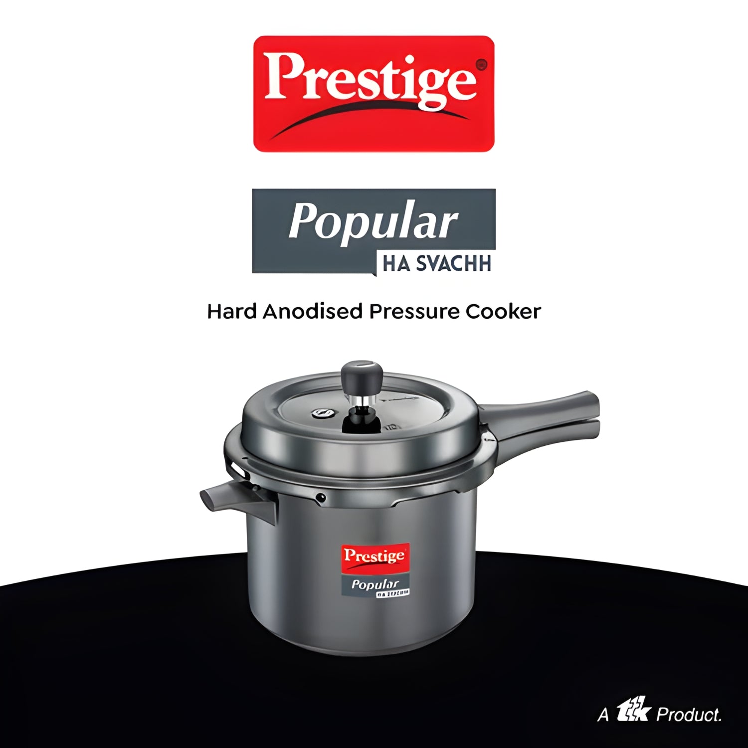 Prestige Popular Svachh Hard Anodised Pressure Cooker 5 L - Black_7