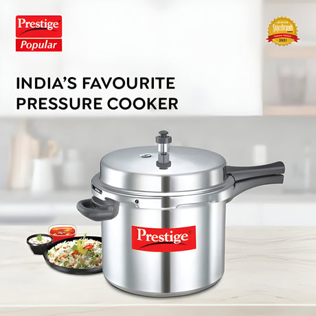 Prestige Popular Virgin Aluminium Pressure Cooker 10 L_2