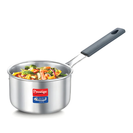 Prestige Tri-Ply Cute Stainless Steel Sauce Pan 10 cm \ 400 ml_1