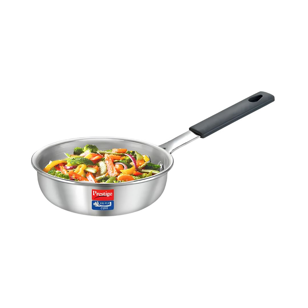 Prestige Tri-Ply Cute Stainless Steel Sauce Pan 12 cm \ 400 ml