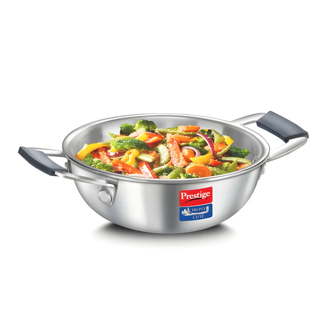 Prestige Tri-Ply Stainless Steel Kadai 12 cm \ 400 ml_1