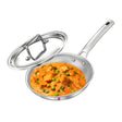 Prestige Tri-Ply Stainless Steel Splendid Fry Pan with Lid 22 cm \ 1.2 L_1