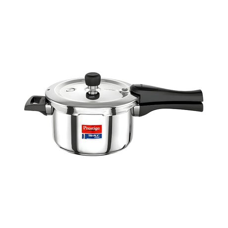 Prestige Triply SS Svachh Pressure Cooker With Outer Lid 3 L_Front View
