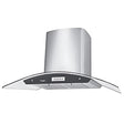 Prestige Vista 900 Touch Control Panel 90 cm Kitchen Chimney – Silver_1