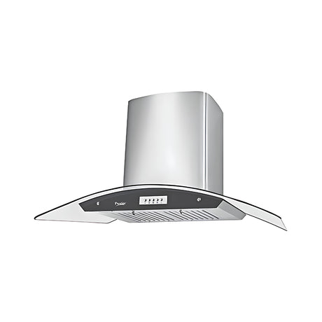 Prestige Vista 900 Touch Control Panel 90 cm Kitchen Chimney – Silver_Front View
