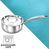 Hawkins Pro Tri-Ply Saucepan with SS Lid 1.5 L