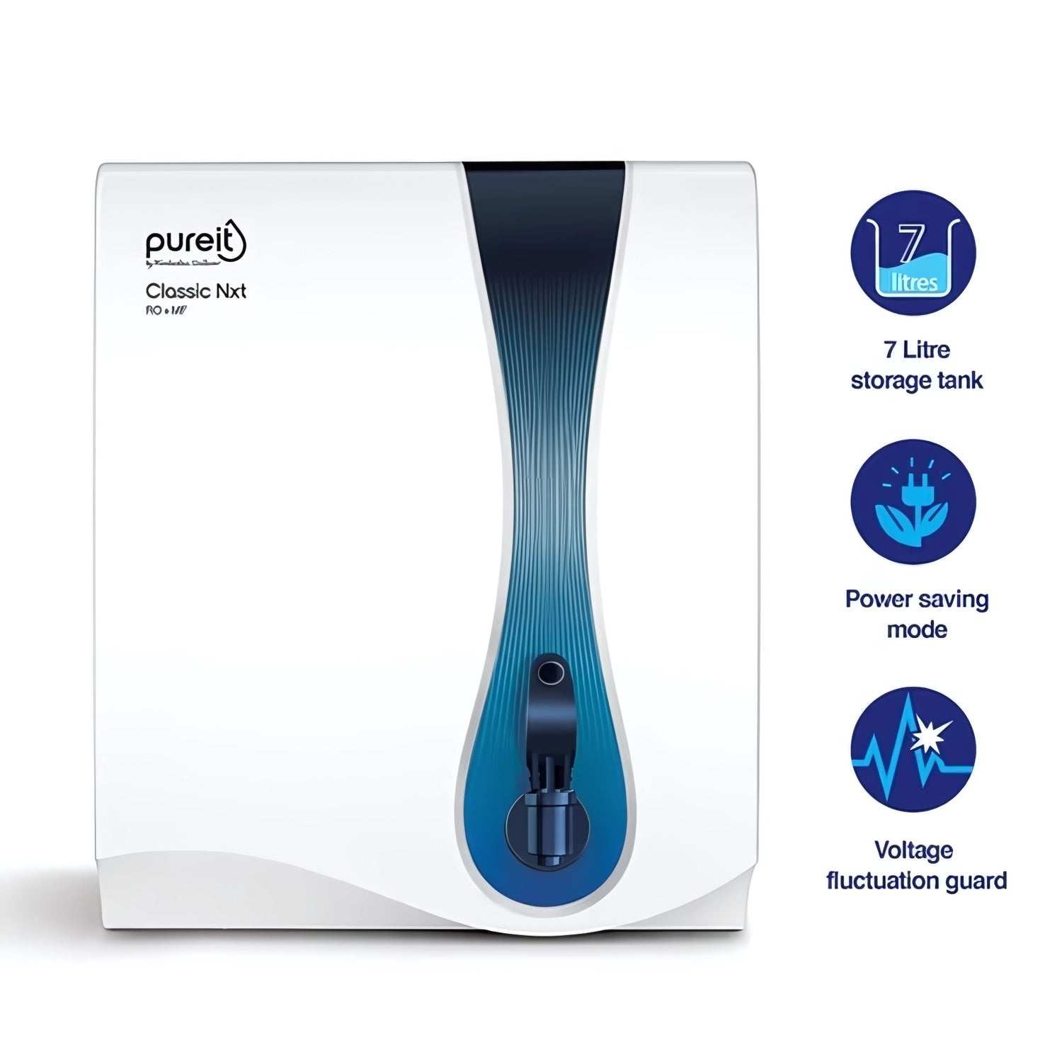 Pureit Classic NXT RO+MF WCRA5R1 Water Purifier 7L - White - Image 3 - Buy Online at Chera Home Junction Coimbatore