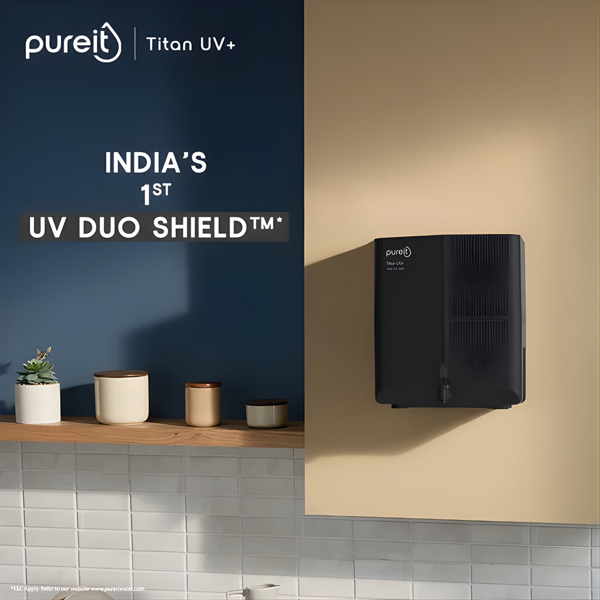 Pureit Titan UV Plus Water Purifier 7 L - Black_4