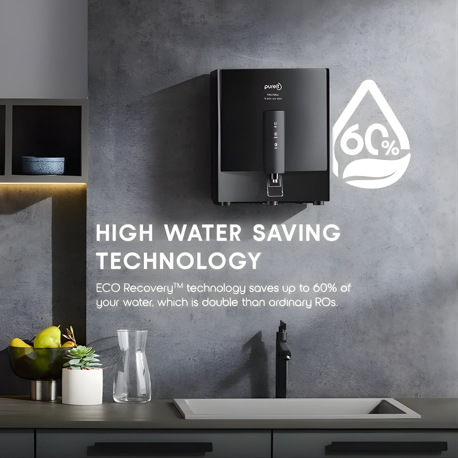 Pureit WR3740P Water Purifier 7 L - Black_4