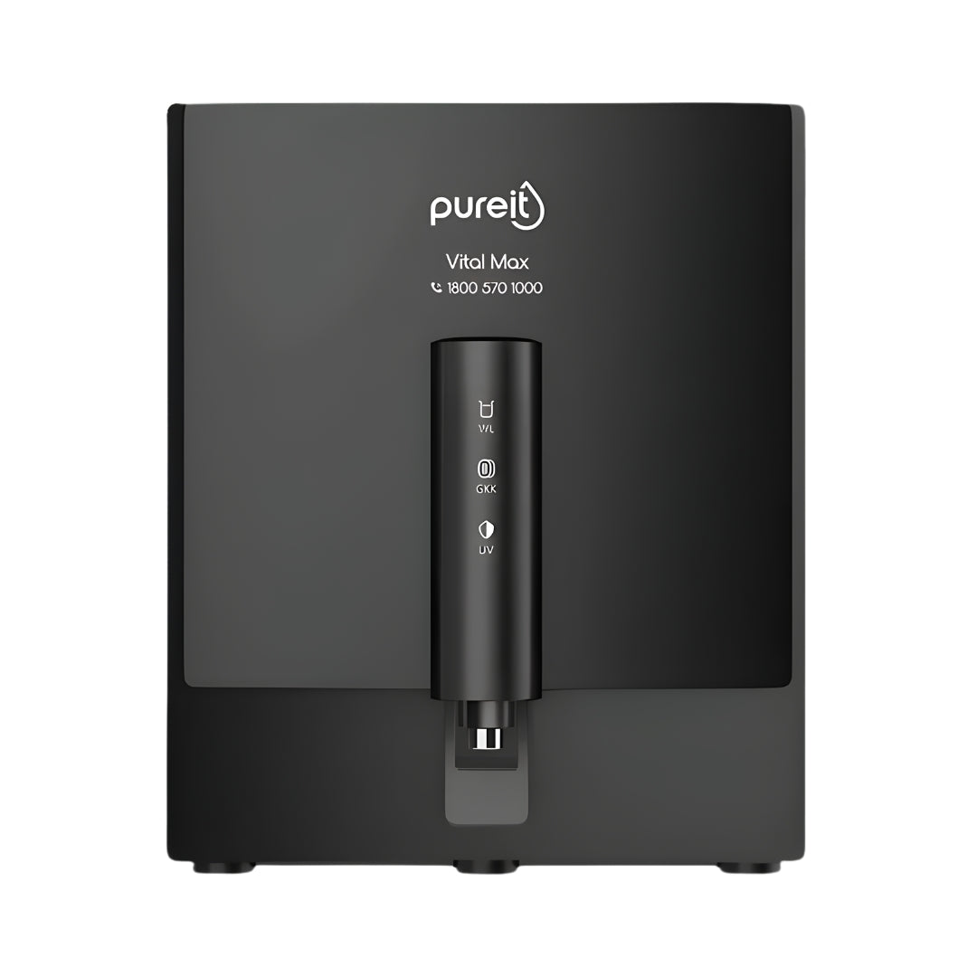 Pureit WR3740P Water Purifier 7 L - Black_Front View