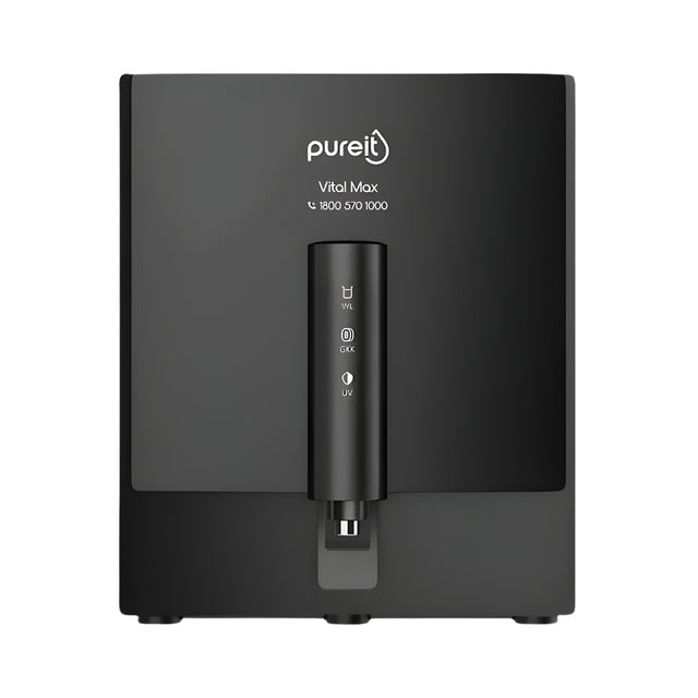 Pureit WR3740P Water Purifier 7 L - Black_Front View