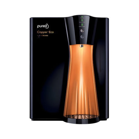 Pureit WUCU2R1 Water Purifier 8 L - Black_Front View