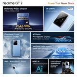 Realme GT 7 5G (12/512 GB, IceSense Blue)