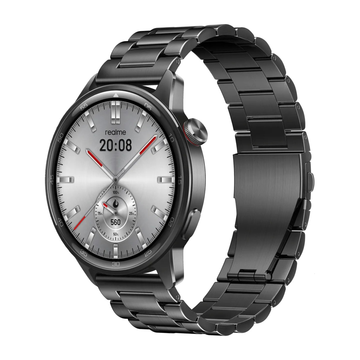 Realme Watch S2 with AMOLED Display Bluetooth Calling - Metallic Grey