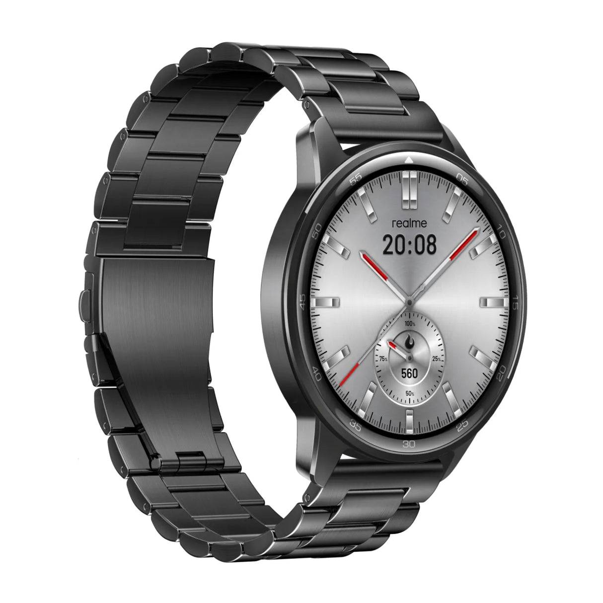 Realme Watch S2 with AMOLED Display Bluetooth Calling - Metallic Grey