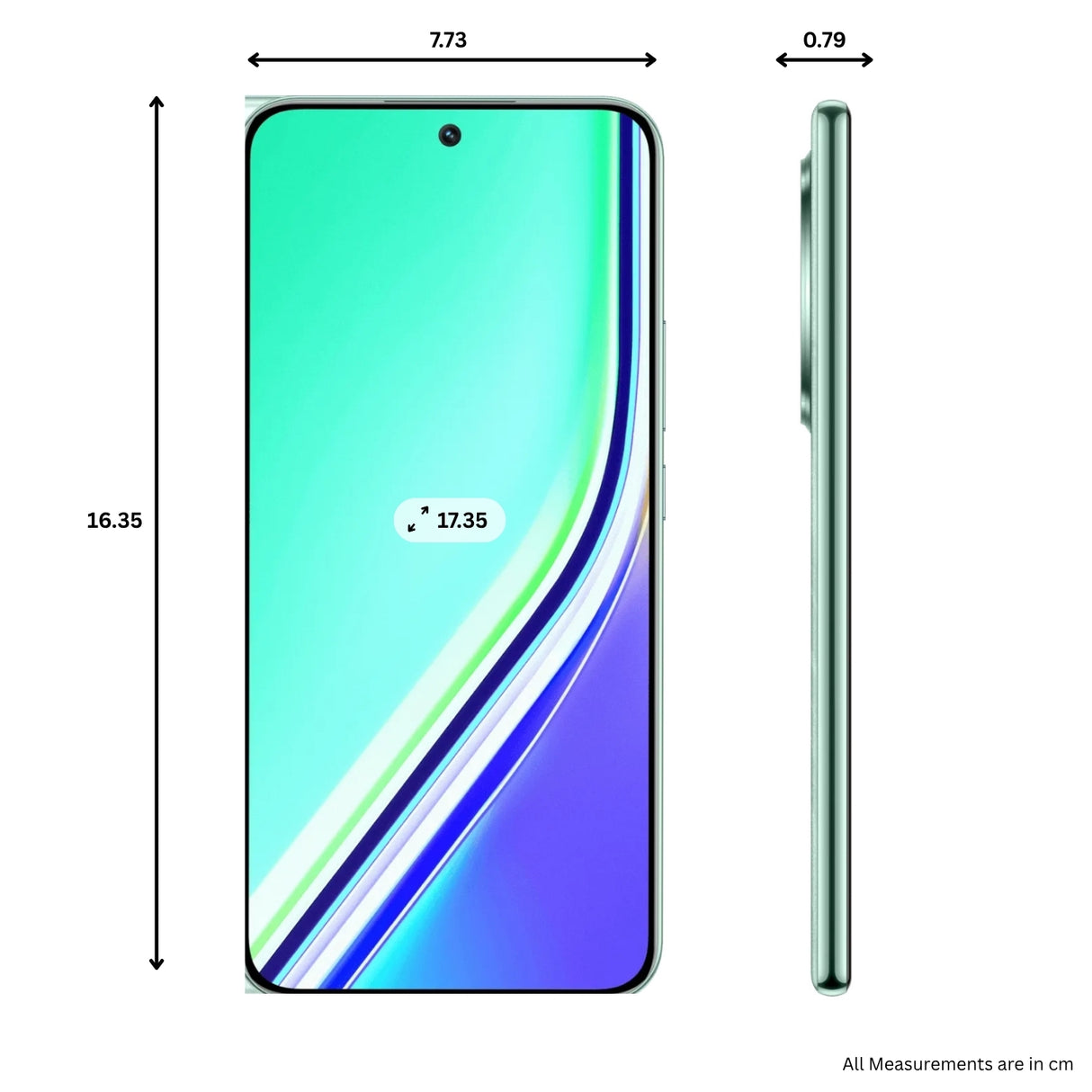Realme P3 Pro 5G (12/256 GB, Nebula Glow)