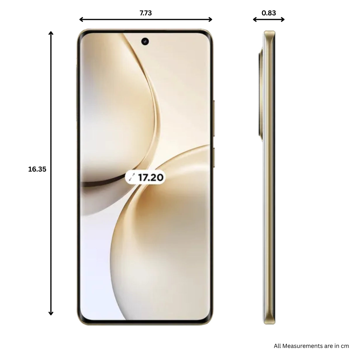 Realme 14 Pro+ 5G (8/256 GB, Pearl White)_5