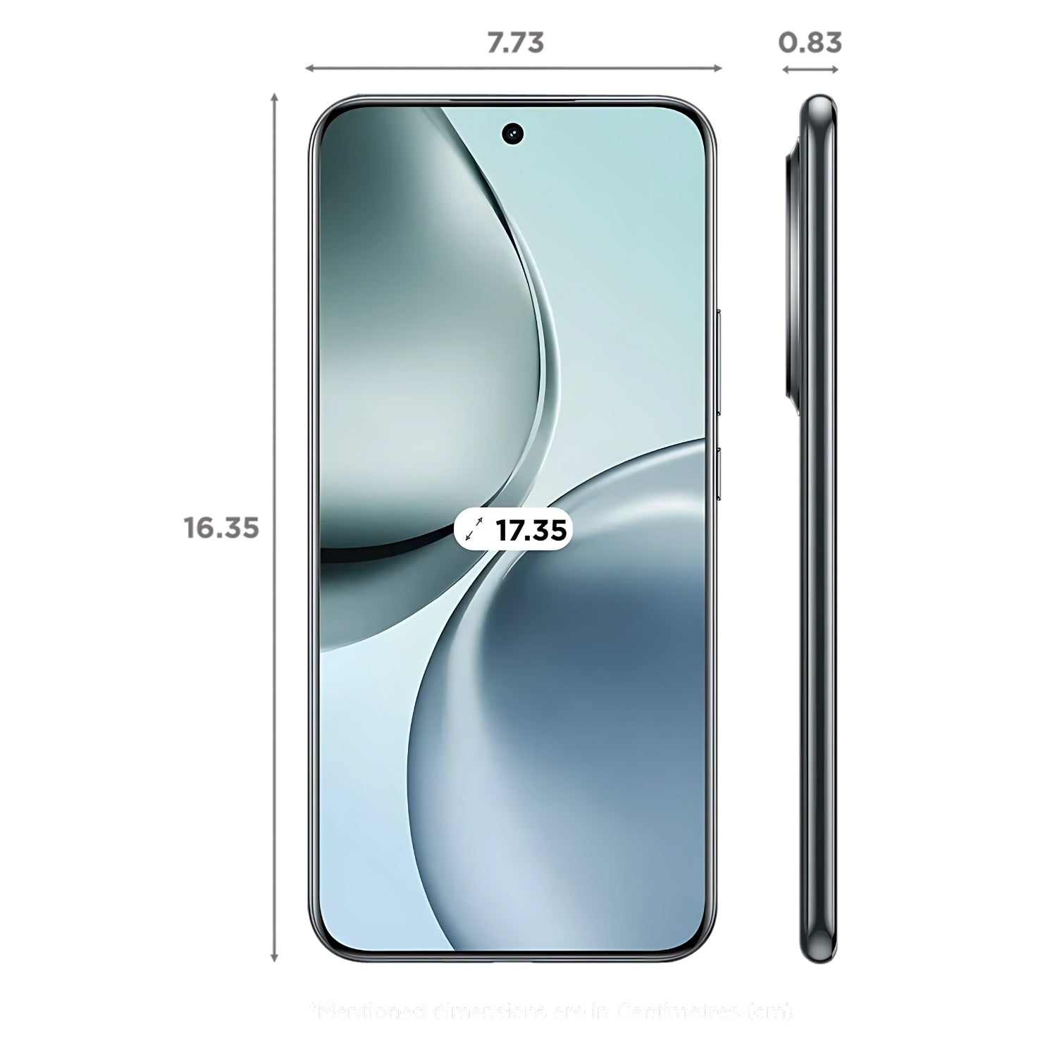 Realme 14 Pro+ 5G (8/256 GB, Suede Grey)-5