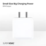Realme SuperVOOC Adapter 80W Support Type C Output - White